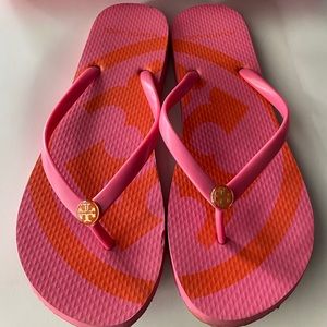 Tory Burch Flip Flops Size 8